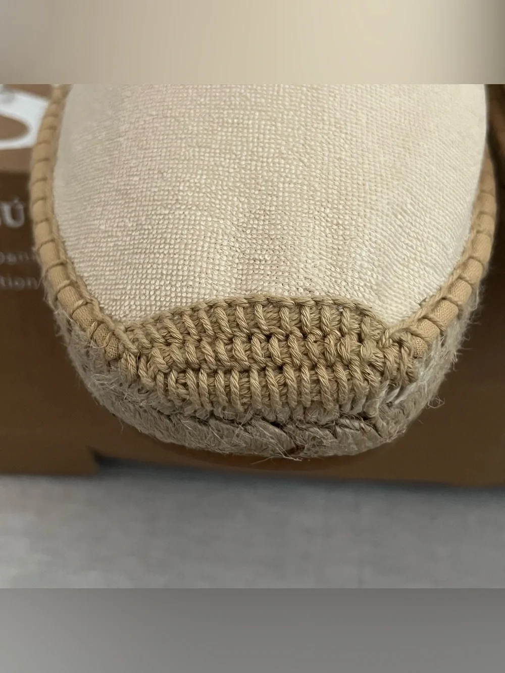 Soludos Original Espadrille Undyed Natural Canvas